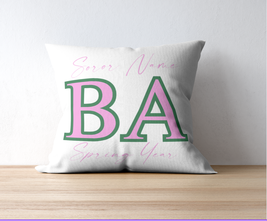 THE ORIGINAL BETA ALPHA  Pretty  Pillowcase