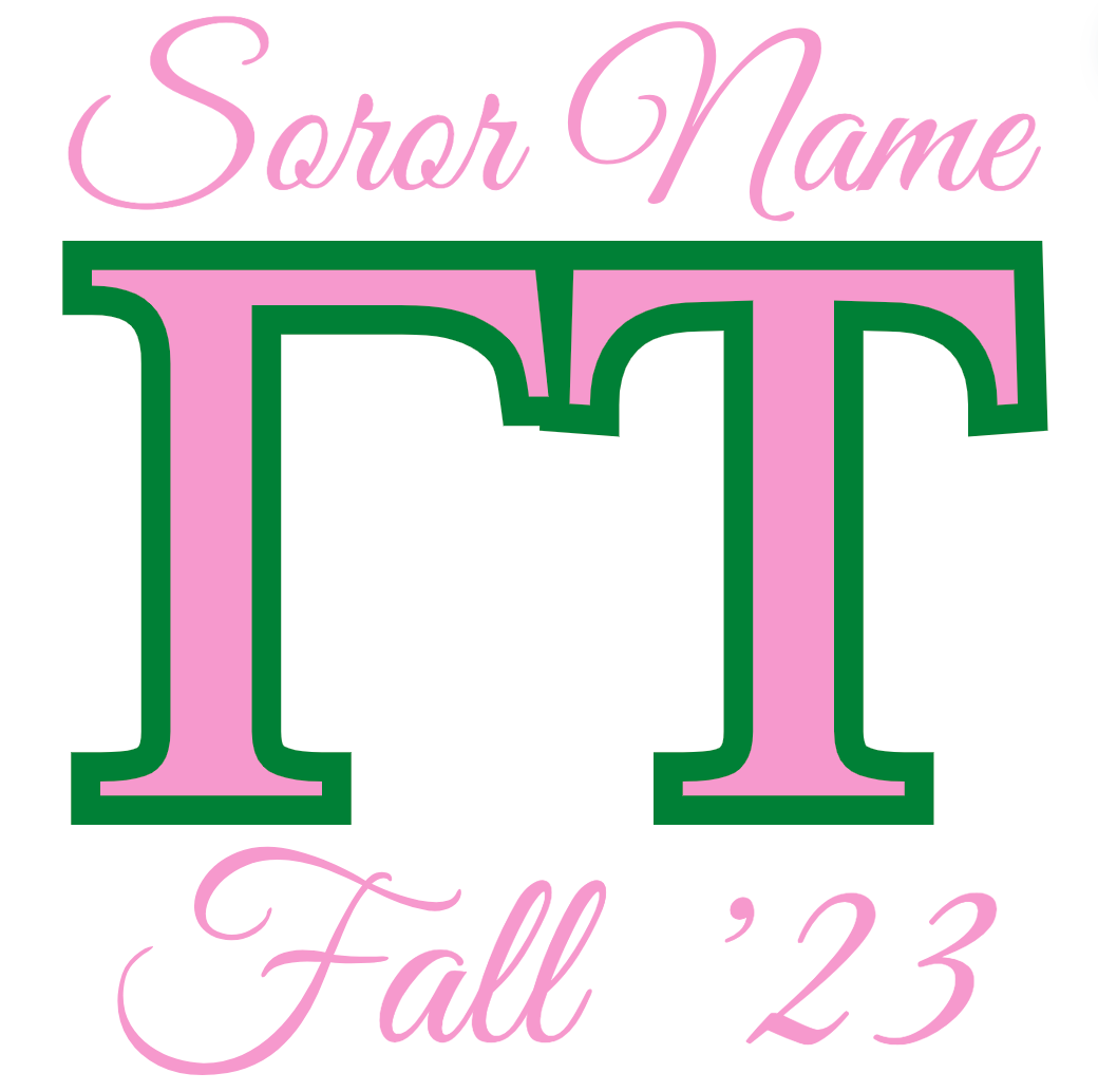 Gamma Tau Chapter Pillowcase